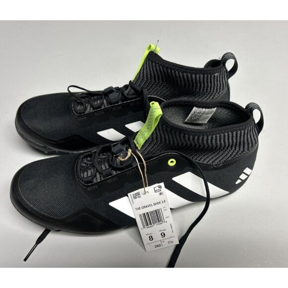 Adidas The Gravel Shoe Cycling Shoes Black White Unisex Mens Womens main image 4